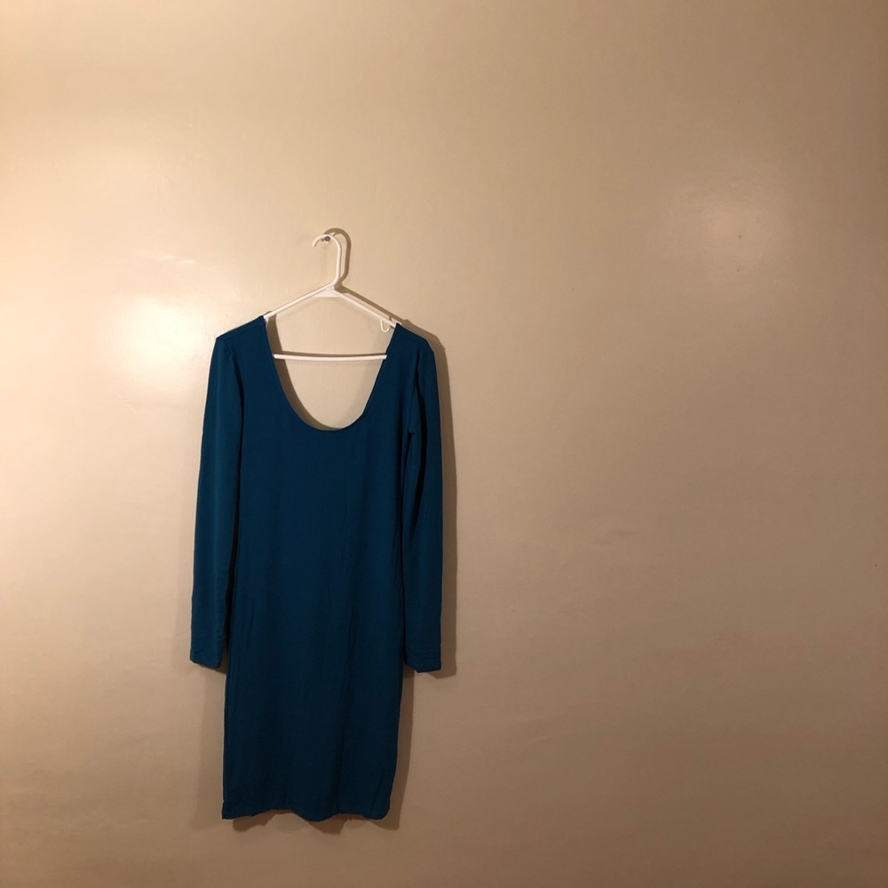 Turquoise Bodycon Dress